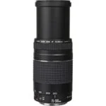 Canon EF 75-300mm zoom lens for DSLR cameras, ideal for versatile photography.