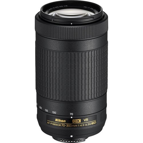 Nikon AF-P DX 70-300mm f4.5-6.3G ED VR lens