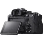 Sony mirrorless camera with tilting screen, ideal for photography enthusiasts in the UK.