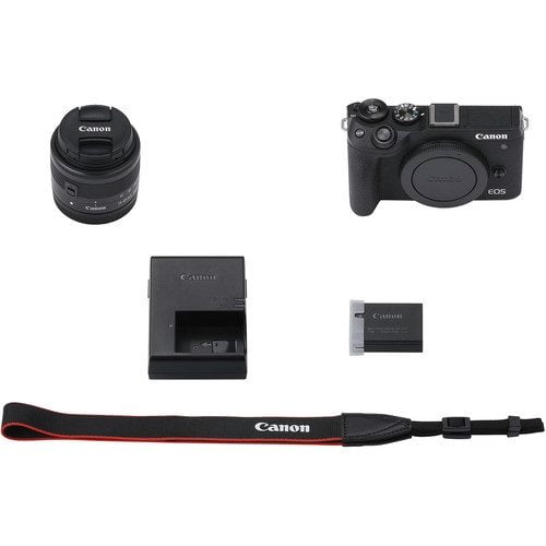 Canon EOS M6 Mark II 4K With 15-45mm f/3.5-6.3 IS STM