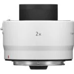 Canon teleconverter for enhancing camera lens zoom capabilities.