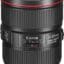 Canon 24-105mm IS II lens with image stabilizer, ideal for DSLR and mirrorless cameras.