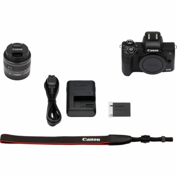 Canon M50 Camera with EF-M 15-45mm Lens