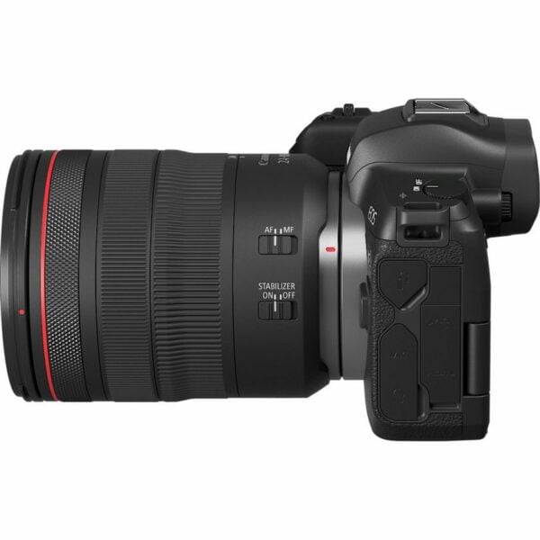 Canon R With RF 24-105mm f/4L IS USM And Adapter