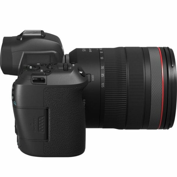 Canon R With RF 24-105mm f/4L IS USM And Adapter