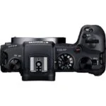 Top view of Canon EOS RP camera body with control dials, ideal for photography enthusiasts.