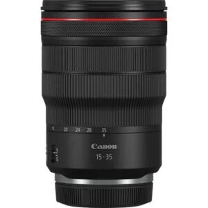 Canon RF 15-35mm f/2.8L IS USM lens for professional photography.