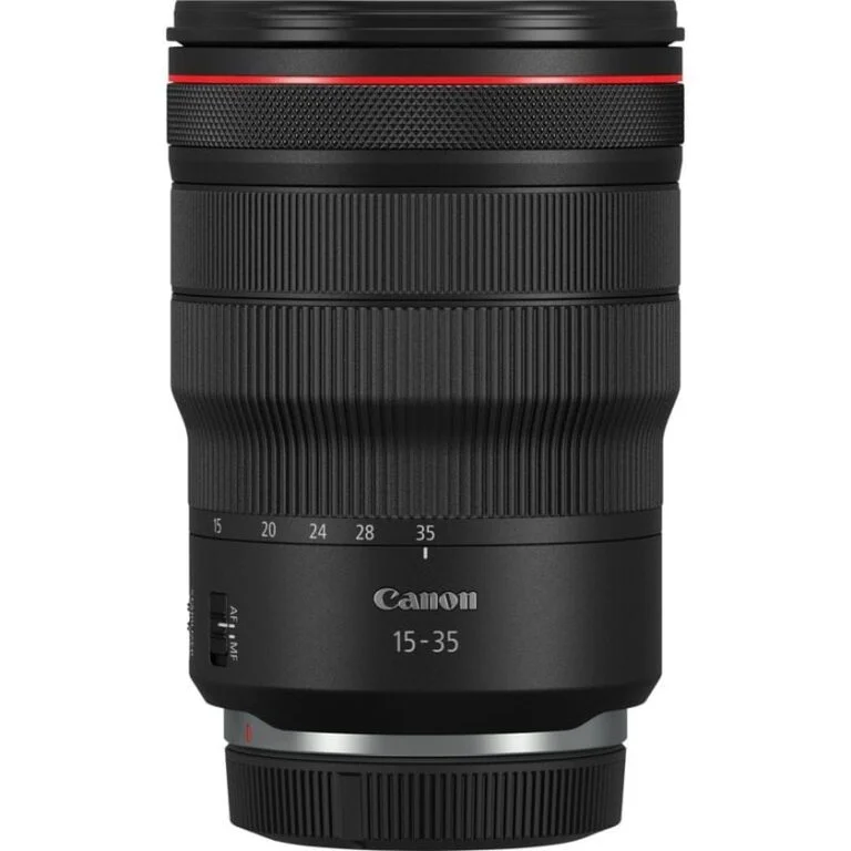 Canon RF 15-35mm f/2.8L IS USM lens for professional photography.