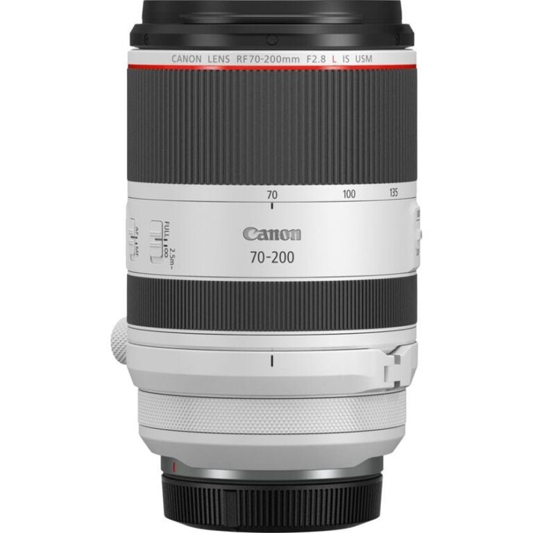 Canon RF 70-200mm f/2.8 L IS USM lens for professional photography.