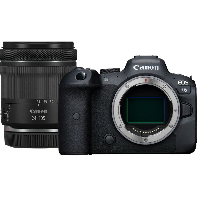 Canon EOS R6 Body With RF 24-105mm IS STM Lens