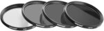 Neewer 58MM (ND2-ND4-ND8-UV-CPL-FLD) Filter Set and Accessory Kit - Image 3
