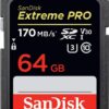 SanDisk Extreme PRO®64GB  SDXC™ UHS-I CARD 170MB/s