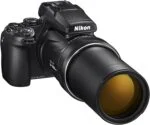 Nikon Coolpix camera with extended zoom lens, ideal for photography enthusiasts.