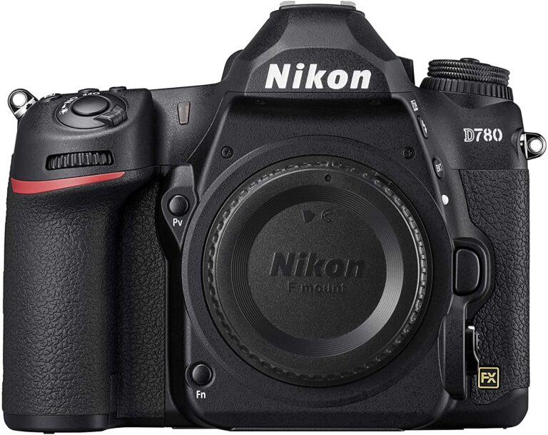 Nikon D780 DSLR camera body, ideal for professional photography.