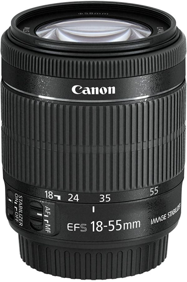 Canon EF-S 18-55mm f/3.5-5.6 IS STM Lens | Camix