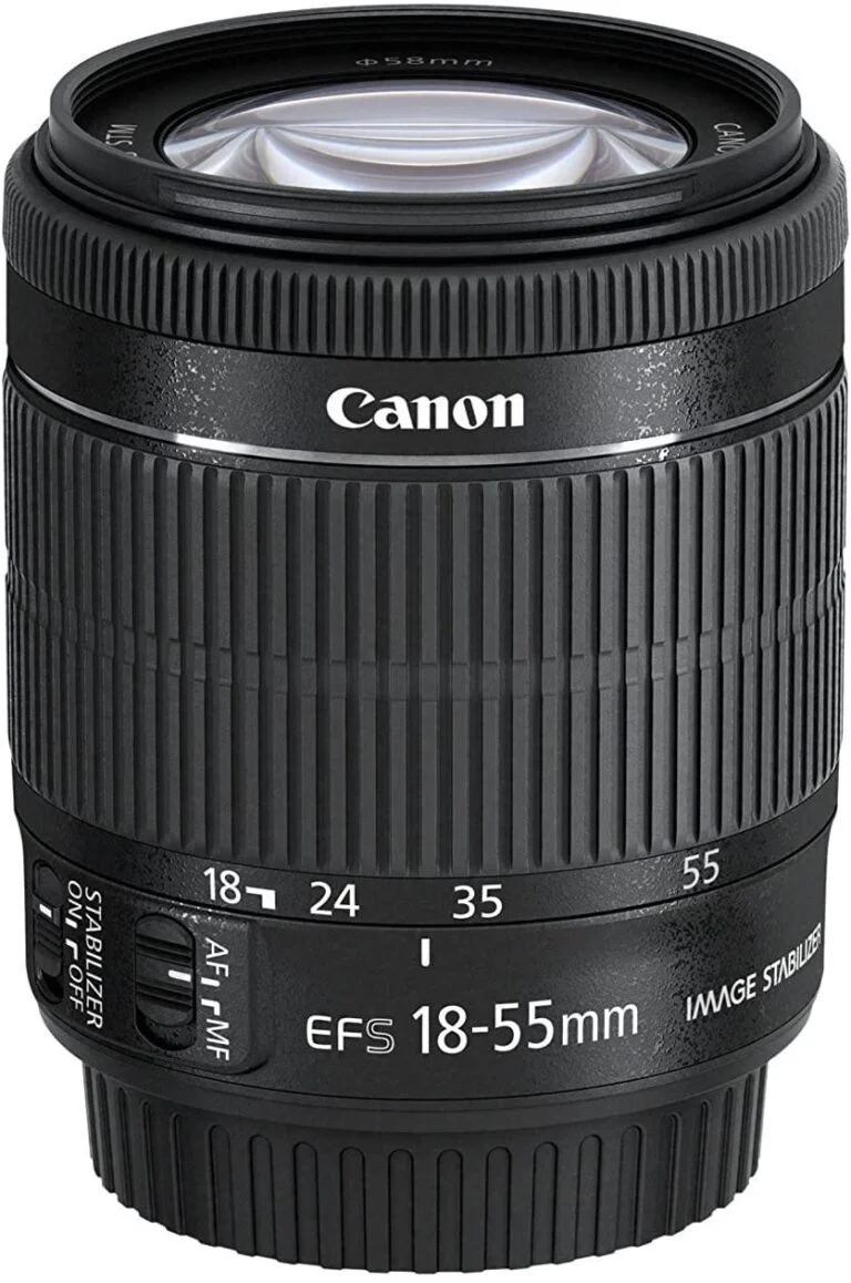Canon EF-S 18-55mm f/3.5-5.6 IS STM lens for DSLR cameras