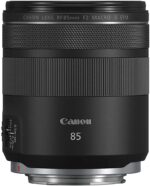 Canon RF 85mm F2 Macro IS STM lens for mirrorless cameras.