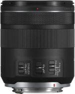 Canon RF 85mm F2 Macro IS STM lens for mirrorless cameras.