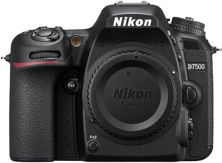 Nikon D7500 DSLR camera body available at Camix, UK camera shop.