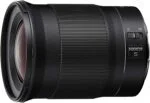 NIKKOR Z 24mm f/1.8 S lens for Nikon mirrorless cameras, ideal for wide-angle photography.