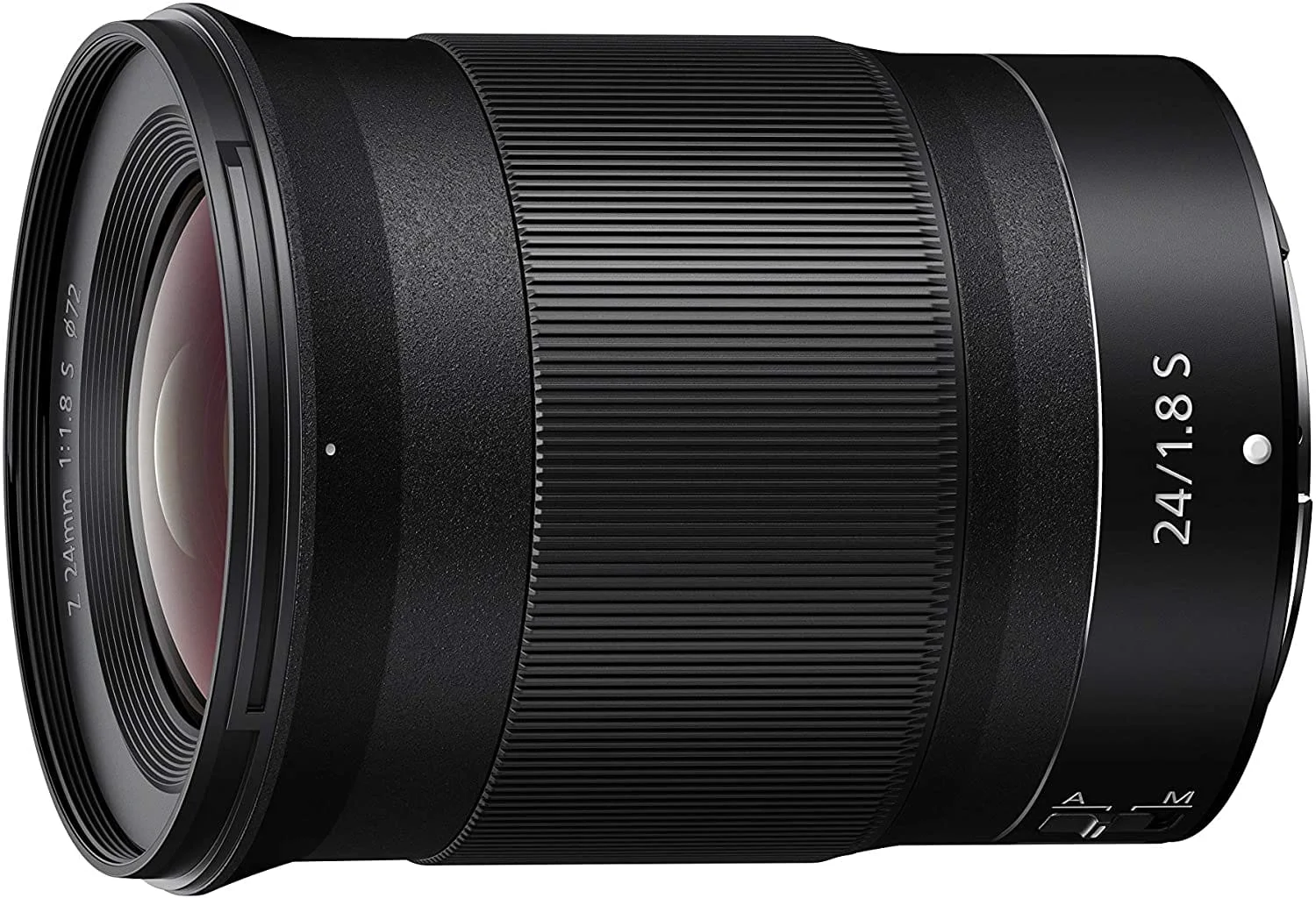 NIKKOR Z 24mm f1.8 S NIKKOR Z 24mm f/1.8 S lens for Nikon mirrorless cameras, ideal for wide-angle photography.
