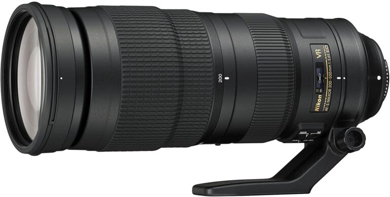 Nikon AF-S NIKKOR 200-500mm telephoto zoom lens for DSLR cameras