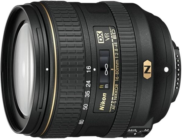Nikon AF-S DX 16-80mm f/2.8-4E ED VR Lens