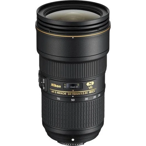 Nikon AF-S NIKKOR 24-70mm f/2.8E ED VR Lens for DSLR cameras