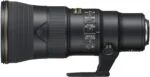Nikon AF-S NIKKOR 500mm f/5.6E PF ED VR lens, ideal for wildlife photography.