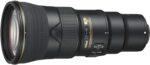 Nikon AF-S NIKKOR 500mm f/5.6E PF ED VR lens for DSLR cameras.