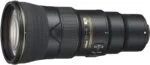 Nikon AF-S NIKKOR 500mm f/5.6E PF ED VR lens for DSLR cameras.