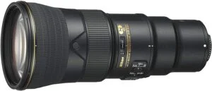 Nikon AF-S NIKKOR 500mm f/5.6E PF ED VR lens for DSLR cameras.