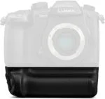 Panasonic DMW-BGGH53 battery grip for Lumix GH5 camera, enhances photography equipment.