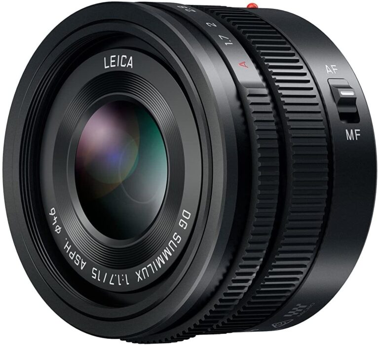Panasonic LEICA DG 15mm f1.7 lens for Micro Four Thirds cameras, available at Camix.