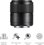 Panasonic Lumix G Macro 30mm f/2.8 lens with stabilization and macro magnification.