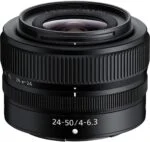 Z 24-50mm lens for mirrorless cameras, ideal for photography enthusiasts.