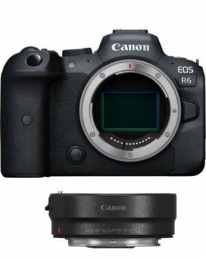 Canon EOS R6 Body + EOS R Mount Adapter