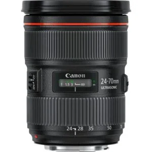 Canon EF 24-70mm f/2.8L II USM lens for professional photography.