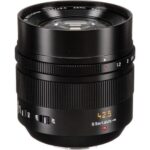 Panasonic Lumix 42.5mm f/1.2 lens for Micro Four Thirds cameras.