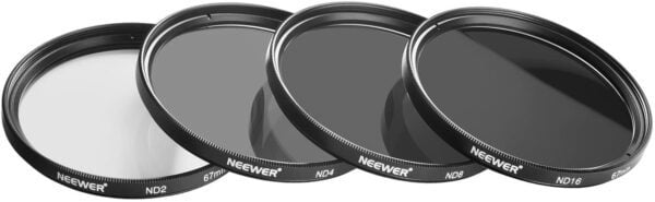 Neewer 67MM (ND2 ND4 ND8 ND16) Filter Set