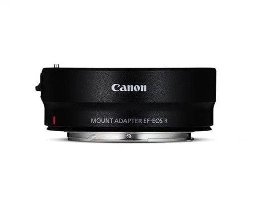 Canon Mount Adapter EF-EOS R for mirrorless cameras, available at Camix camera shop UK.