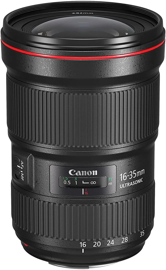 Canon EF 16-35mm III USM Lens for professional photography, available at Camix UK.