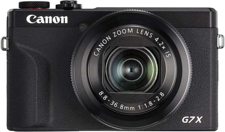 Canon Powershot G7 X Mark III digital camera, compact and ideal for photography enthusiasts.