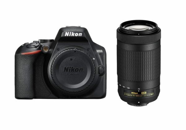 Nikon D3500 DSLR Camera With AF-P 70-300mm ED