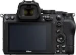 Nikon Z5 mirrorless camera body, rear view with screen and controls, available at Camix UK.