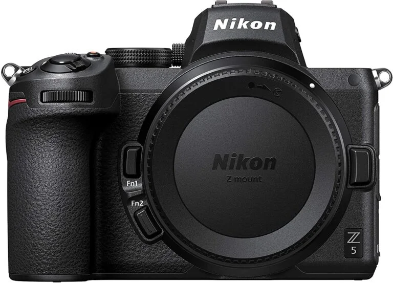 Nikon Z5 mirrorless camera body, ideal for photography enthusiasts in the UK.