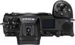 Top view of Nikon Z6 Mark II mirrorless camera body with controls visible.