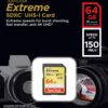 SanDisk Extreme® 64GB  SDXC™ UHS-I CARD 150MB/s