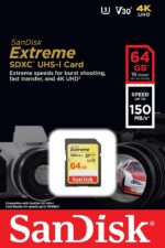 SanDisk Extreme® 64GB  SDXC™ UHS-I CARD 150MB/s - Image 2