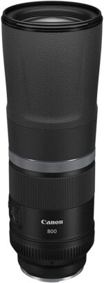 Canon RF 800mm f/11 IS STM lens for mirrorless cameras, ideal for wildlife photography.